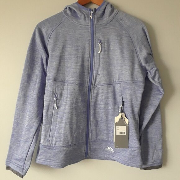 NWT Trespass L Airtrap Performance Fleece Hoodie - Picture 3 of 9